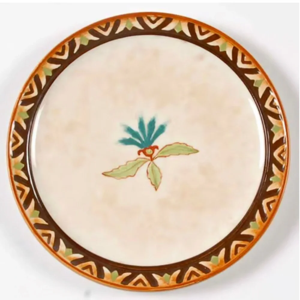 2 New Fitz and Floyd ‘Global Market’ 6.5” Party Plates - Picture 10 of 11